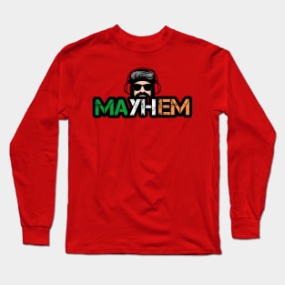 Mayhem podcast merch Long Sleeve T-Shirt